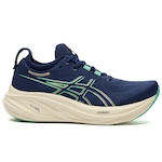 Tênis ASICS Gel-Nimbus 26 - Feminino AZUL ESC/VERDE