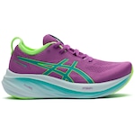 Tênis ASICS Gel-Nimbus 26 Lite-Show Feminino ROXO/VERDE