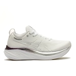 Tênis ASICS Gel-Nimbus 26 Platinum Feminino BRANCO/PRATA