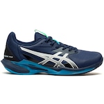 Tênis ASICS Solution Speed FF 3 Clay - Masculino AZUL ESC/CINZA