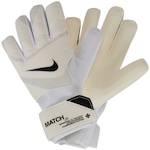 Luvas de Goleiro Nike Gk Match - Infantil BRANCO/PRETO