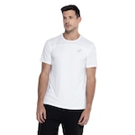 Camiseta Masculina ASICS Manga Curta Racket Recortada BRANCO