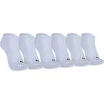 Kit 3 Pares de Meias Invisível Esportiva Light Tamanho 39-44 Oxer Adulto BRANCO