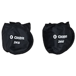 Caneleira Oxer Peso 4 kg 1 Par PRETO