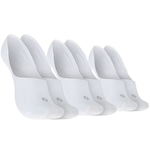 Kit de Meia Oxer Cano Invisível Super 3 Pares Adulto BRANCO