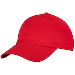 Boné Aba Curva Under Armour Strapback Team Blank Chin Adulto Vermelho/Preto