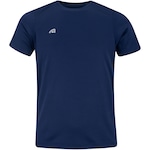 Camiseta Juvenil Adams Manga Curta Lisa Futebol Dry AZUL ESCURO