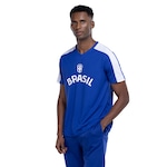 Camiseta do Brasil CBF Masculina Class Dry AZUL ESCURO