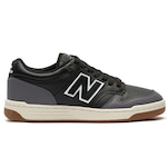 Tênis New Balance 480 Low Masculino PRETO/CINZA