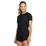 Camiseta Feminina Fila Manga Curta Basic Sports Polygin PRETO