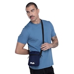 Bolsa Fila Lateral Prime Pocket AZUL ESC/BRANCO