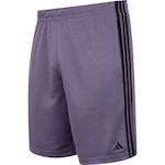 Bermuda Masculina adidas 3 Listras Lilas