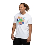 Camiseta do Stephen Curry Under Armour Masculina NFT BRANCO/AZUL CLA