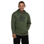 Blusa de Moletom Stephen Curry Under Armour Masculino com Capuz Splash VERDE ESC/PRETO