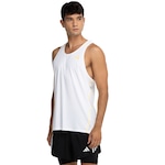 Camiseta Regata Masculina adidas Adizero Running BRANCO/LARANJA