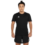 Camiseta Masculina adidas Manga Curta Adizero Essentials PRETO