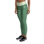 Calça Legging Feminina adidas Latin Fit Color VERDE ESC/VERDE CLA