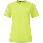 Camiseta Feminina adidas Manga Curta Own The Run Base VERDE