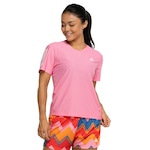 Camiseta Feminina adidas Manga Curta Own The Run Base ROSA