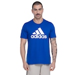 Camiseta Masculina adidas Manga Curta Big Logo AZUL ESCURO