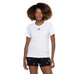 Camiseta Feminina adidas Small Logo BRANCO