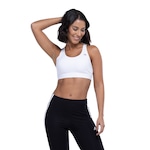 Top Fitness com Bojo Removível adidas Média Sustentação Ultimate MS BRA Adulto BRANCO