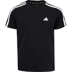 Camiseta Infantil adidas 3 Stripes Essential PRETO/BRANCO