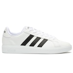 Tênis adidas Grand Court Base 2.0 - Masculino BRANCO/PRETO