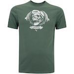 Camiseta Masculina Puma Manga Curta Training Skull VERDE