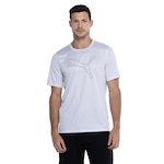 Camiseta Masculina Puma Manga Curta Performance Cat CINZA