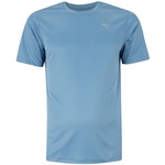 Camiseta Masculina Puma Manga Curta Performance SS AZUL CLARO