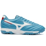 Chuteira Society Mizuno Morelia Classic Adulto AZUL