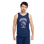 Camiseta Regata do Brasil Masculina CCB Treino Basquete AZUL ESCURO