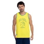 Camiseta Regata do Brasil Masculina CCB Treino Basquete AMARELO