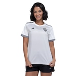 Camisa do Atlético-MG II 24 adidas Feminina Torcedor Off White