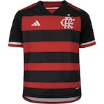 Camisa do Flamengo I 24 adidas Infantil Torcedor VERMELHO