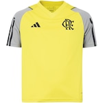 Camisa do Flamengo adidas Infantil Treino AMARELO CLARO