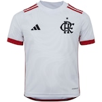 Camisa do Flamengo II 24 adidas Infantil Torcedor BRANCO