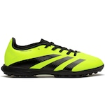 Chuteira Society adidas Artilheira Predator League Júnior AMARELO CLARO