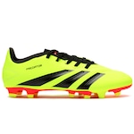 Chuteira de Campo adidas Predator Club Adulto AMARELO CLARO