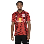 Camisa do New York Red Bulls I 23 adidas Masculina Torcedor VERMELHO