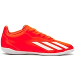 Chuteira Futsal adidas X Crazyfast 4 Club In Júnior VERMELHO