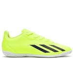 Chuteira Futsal adidas X Crazy Club Júnior AMARELO CLARO