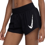 Short Feminino Nike One Dri-Fit Swoosh PRETO