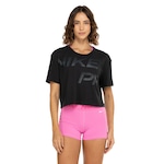 Blusa Cropped Feminina Nike Pro GRX SS PRETO