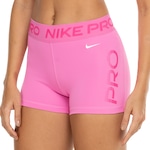 Bermuda Feminina Nike Pro Dri-Fit GRX 3IN ROSA