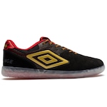 Chuteira Futsal Umbro Pro Challenge Dragon Year Adulto PRETO/VERMELHO