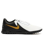 Chuteira Society Nike Phantom GX II Academy Adulto BRANCO/PRETO