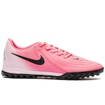 Chuteira Society Nike Phantom GX II Academy Adulto ROSA/PRETO