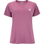 Camiseta Feminina ASICS Manga Curta Racket ROXO CLARO